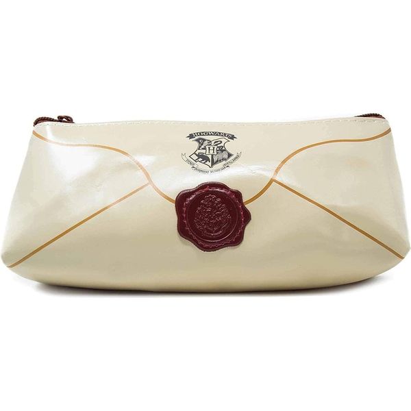 Harry Potter - Lettera - Portamatite "Hogwarts"" - Gomma PM1250 (Taglia Unica) (Beige)"-image