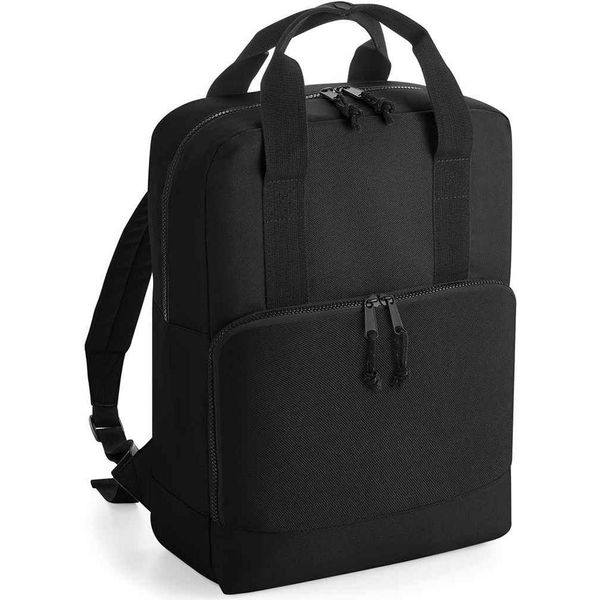 Bagbase - Zaino "Cooler"", Riciclato PC4321 (Taglia Unica) (Nero)"-image