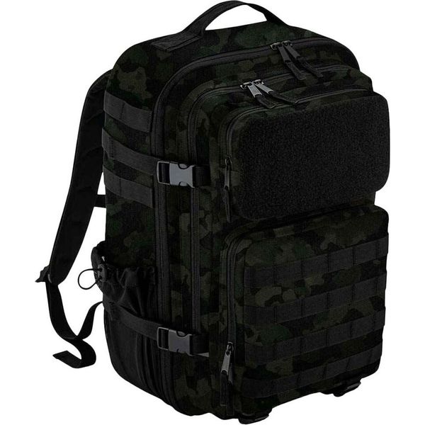 Bagbase - Zaino "Molle Tactical"" PC4993 (Taglia Unica) (Verde Militare)"-image