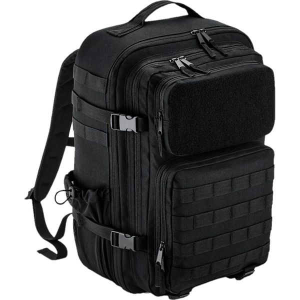 Bagbase - Zaino "Molle Tactical"" BC5045 (Taglia Unica) (Nero)"-image
