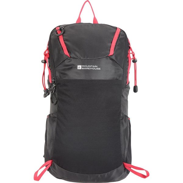 Mountain Warehouse - Zaino "Inca"", 18 Litri MW1552 (Taglia Unica) (Nero/Rosso)"-image