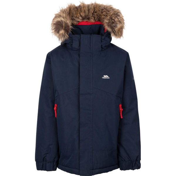 Trespass - Giacca "Wyald"", Impermeabile Per Bambini TP6721 (128) (Blu Navy)"-image