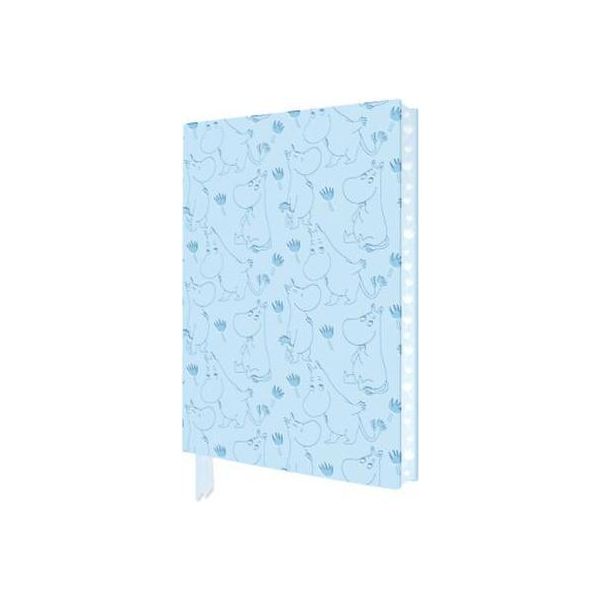 Taccuino D'arte Artigianale Moomin E I Fiori (Flame Tree Journals)-image