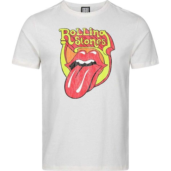 Amplified - Maglietta "Bootleg Tongue"" Per Uomo/Donna Unisex GD4242 (Xl) (Bianco Sporco)"-image