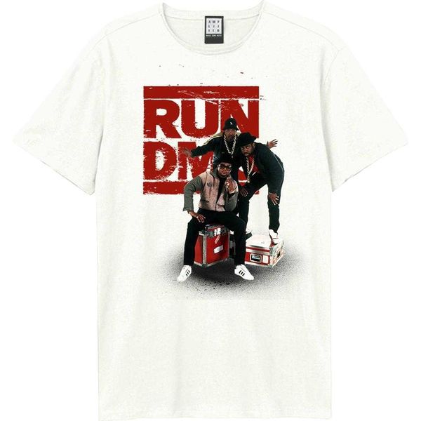 Amplified - Maglietta "Crate"" Per Uomo/Donna Unisex GD4210 (3XL) (Bianco Sporco)"-image