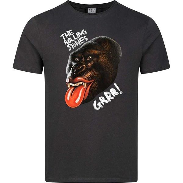 Amplified - Maglietta "Grrr"" Per Uomo/Donna Unisex GD4230 (3XL) (Charcoal)"-image