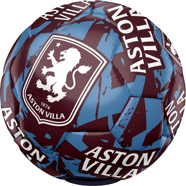 Aston Villa Fc - Calcio, Graffiti TA14217 (5) (Rosso Vino/Blu)-image