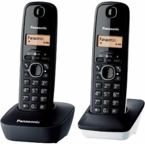 Panasonic Kx-Tg1612Sp1/Telefono Senza Fili/Pacchetto Duo/Nero-image