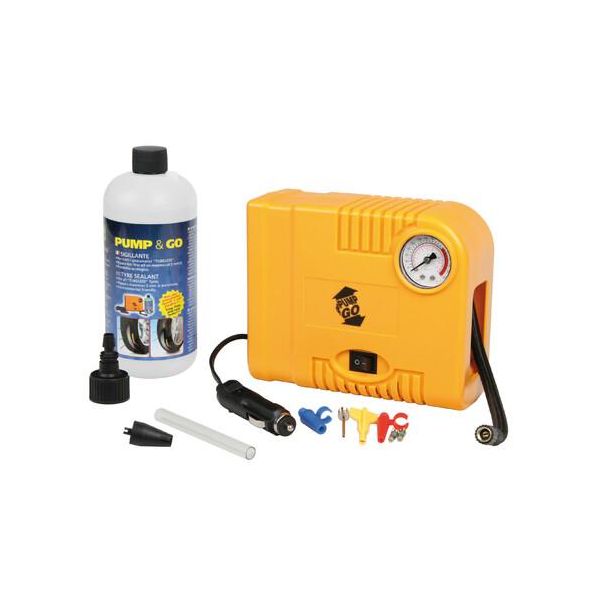 Kit Riparazione Pneumatici Lampa Pump & Go Per Pneumatici Tubeless-image