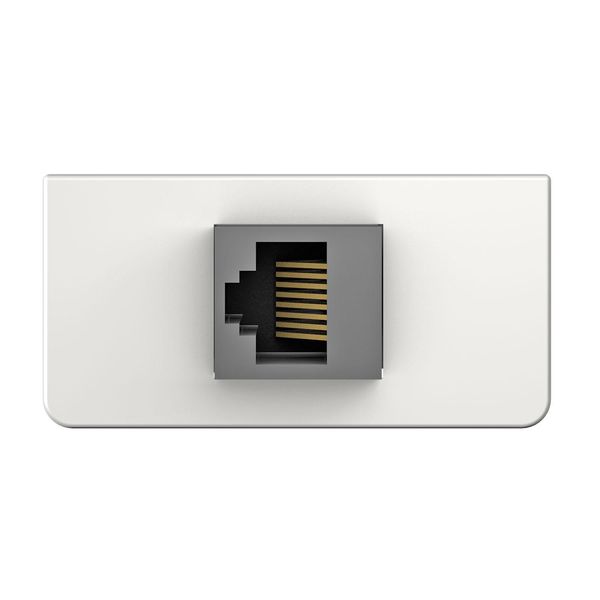 Kindermann 7456-423 Pannello Di Connessione Cat-6/6A (RJ45) Schermo/Terminale, C/Ral 9010 (7456000423)-image