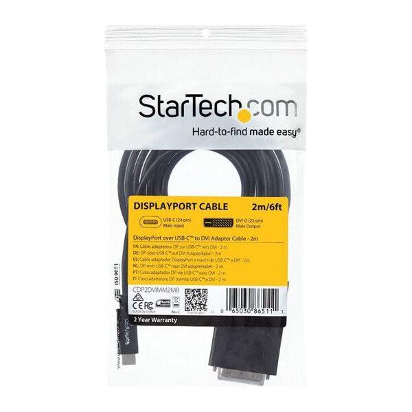 Startech.Com Cavo Adattatore Da USB-C A Dvi - Convertitore / Adattatore Da Usb Type-C A Dvi-image