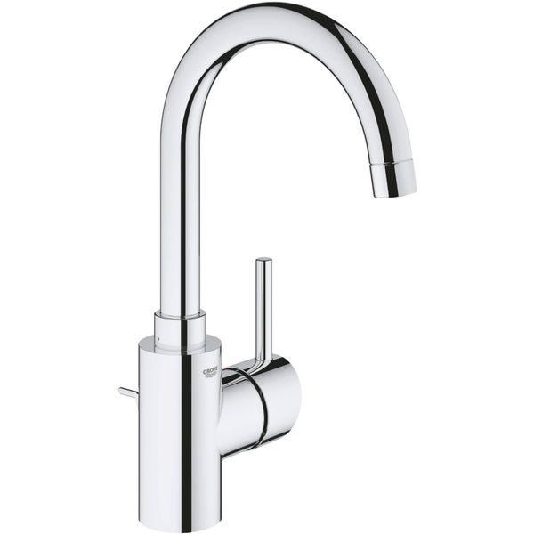 Grohe Concetto Mitigeur Monocommandé Pour Lavabo, Saillie 153Mm, Vidage à Tirette, Orientable, Chrome, 32629002, 32629002-image