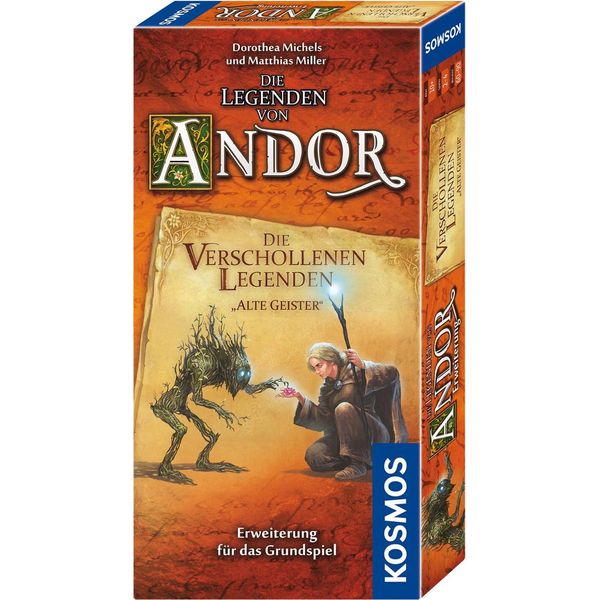 Kosmos Die Legenden Von Andor - Die Verschollenen Legenden, Erweiterung Zum Grundspiel, Abenteuer Und Strategie, Spiel, Ab 10 Jahren, 690908-image