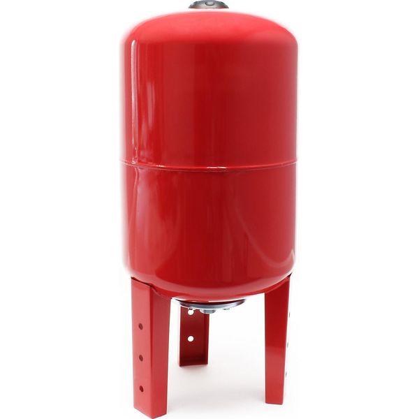 Vaso Di Espansione Wiltec Da 100 Litri, Vaso Verticale A Membrana Per Acquedotti Domestici E Impianti Di Pressurizzazione Con Membrana Epdm-image