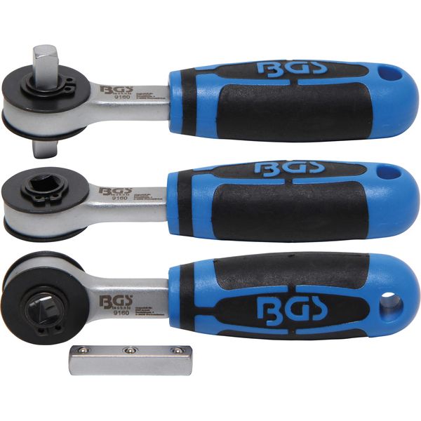 Bgs Cricchetto Passante Uscita Quadra 6,3 Mm (1/4") - 9160"-image