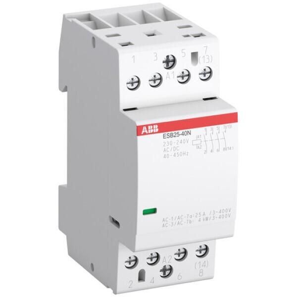ESB25-40N-01 InstallationsschüTz 4S/0Ö, 24 V Ac/Dc (1SAE231111R0140)-image