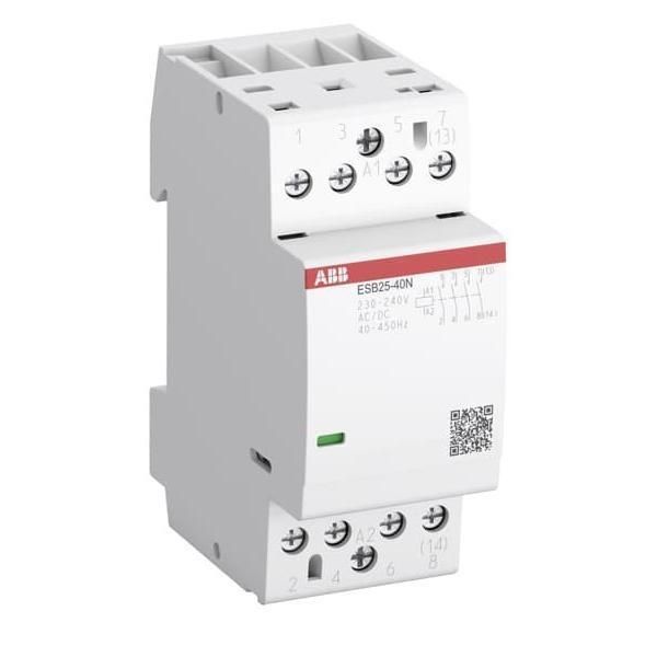 ESB25-04N-06 InstallationsschüTz 0S/4Ö 230-240V Ac/Dc (1SAE231111R0604)-image