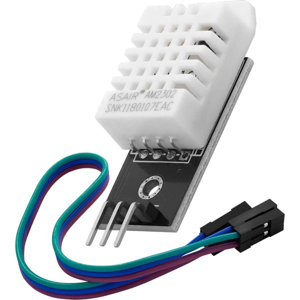 Az-Delivery Sensori DHT22 AM2302 Sensore Di Temperatura E Umidità Con Scheda E Cavo Compatibile Con Arduino E Raspberry Pi, 1X Modulo DHT22-image
