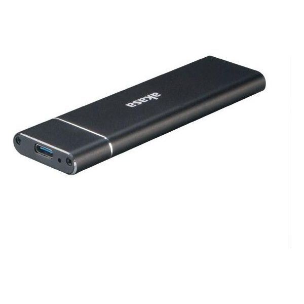 Akasa Copertura Esterna In Alluminio Per Unità Ssd Usb 3.1 M.2 - Nero-image