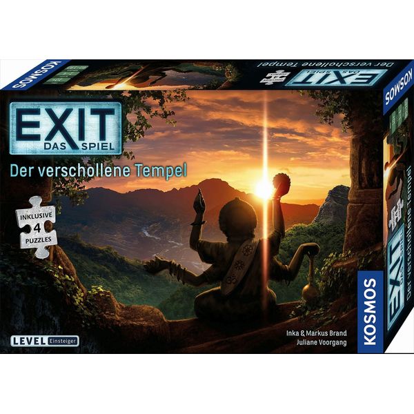 Franckh-Kosmos Exit® Spiel+Puzzle Der Verschollene Tempel (E) 692094-image