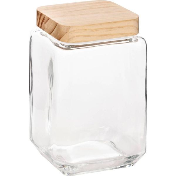 5 Five Simply Smart - Glaskrug Eckig Deckel Kiefer "Pin"" 1,7L"-image