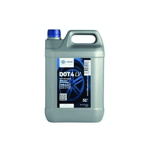 Liquido Per Freni Hella Olio Per Freni + Fluido Per Freni 5 Litri-image