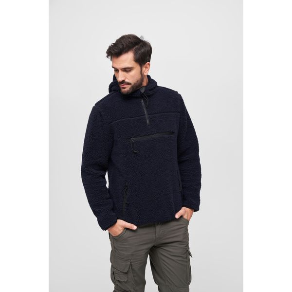 Brandit Teddyfleece Worker Pullover Navy, L-image