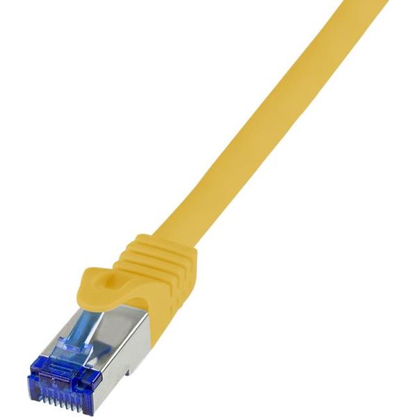 Logilink Professional C6A077S Cavo Patch Logilink Ultraflex, Cat.6A, S/Ftp, 5,0 M, Giallo-image
