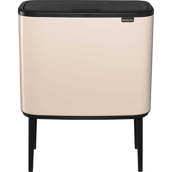 Brabantia Cestino Bo Touch Bin 3 X 11 L Soft Beige-image