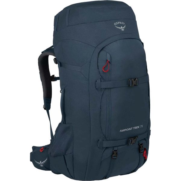 Osprey Zaino Da Trekking Farpoint Trek Pack 75 Blu Spaziale Muto-image