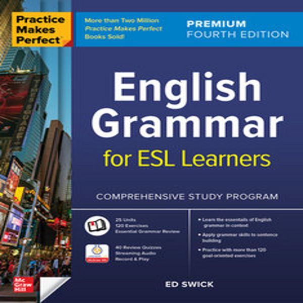 La Pratica Rende Perfetti: Grammatica Inglese Per Studenti Esl, Quarta Edizione Premium-image