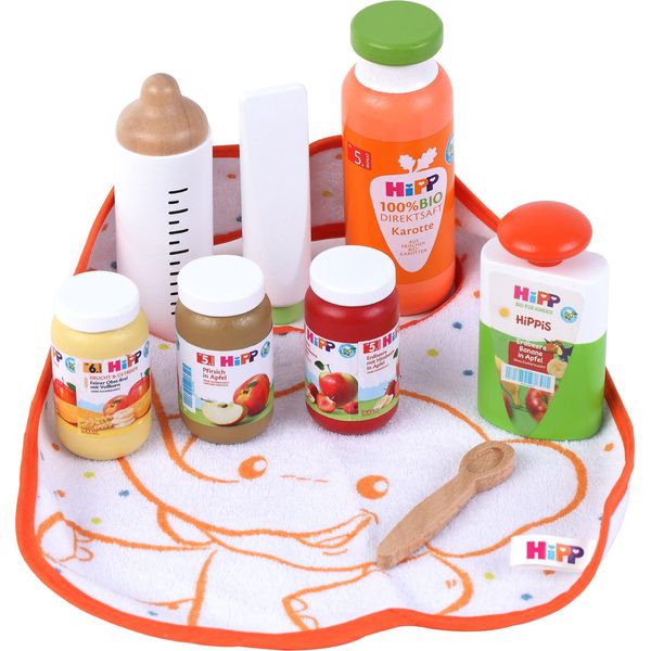 Tanner Il Piccolo Mercante Set Per Bambini In Legno Hipp, Con Vari Prodotti-image