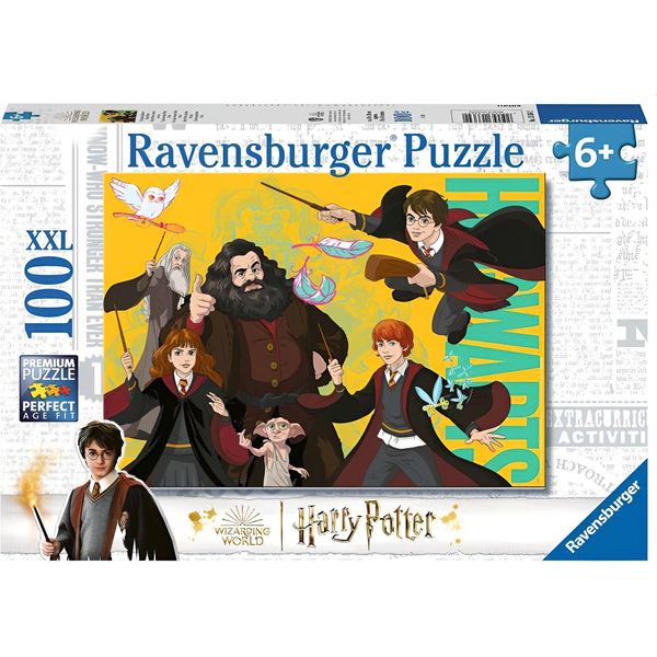 Ravensburger Der Junge Zauberer Harry Potter, Puzzle, Kinderpuzzle, Legespiel, Kinder, 100 Teile Xxl, 13364-image