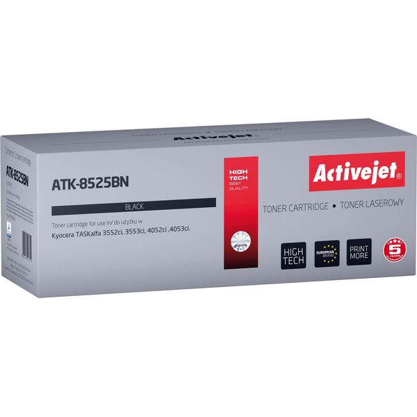Activejet ATK-8525BN Toner (Replacement For Kyocera TK-8525K; Supreme; 30000 Pages; Black)-image