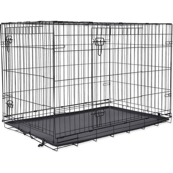 Gabbia Pieghevole Dog Fantasy Xl, Con Due Porte, Dimensioni 106 × 69 × 77 Cm-image