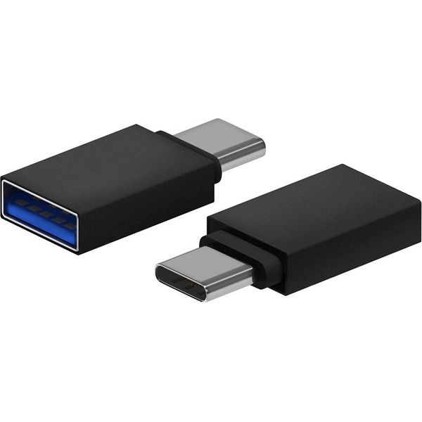 Adattatore Usb 3.2 Aisens A108-0717/ Usb Femmina - Usb Tipo-C Maschio/Nero-image