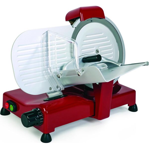 Rgv Vintage 250 Affettatrice Elettrico 140 W Alluminio, Rosso Alluminio-image