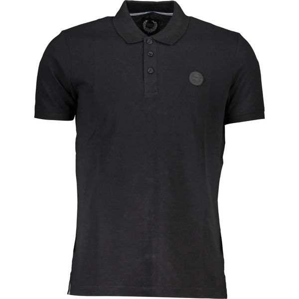 Gian Marco Venturi Polo Manica Corta Nera Con Logo : Taglia - Xl Taglia: Xl-image