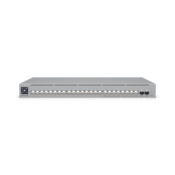 Ubiquiti Switch Unifi 16Xrj45 Gbit/8Xrj45 2.5G/2Xsfp+ Managed Poe+ 400W Max 19" Montabile A Rack, 1,3"" Touchscreen"-image