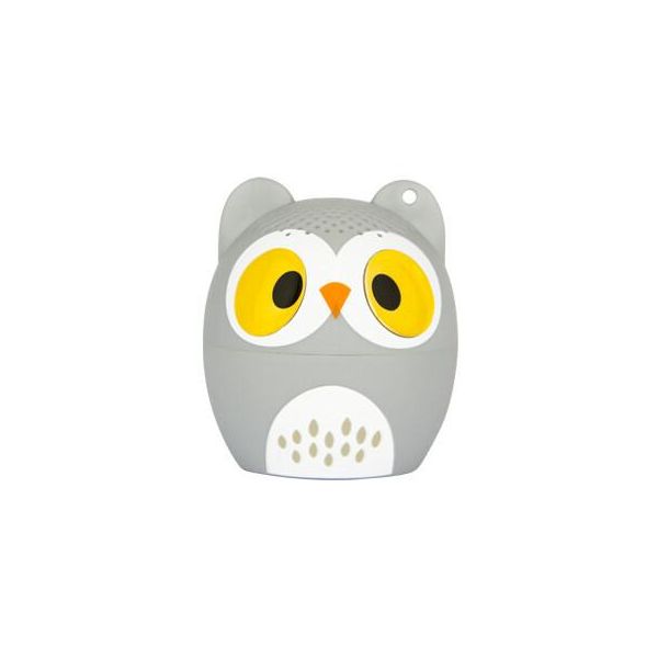 Hamlet XBTPET-OWL Altoparlante Portatile/Per Feste Altoparlante Portatile Mono Grigio, Bianco, Giallo 4 W-image