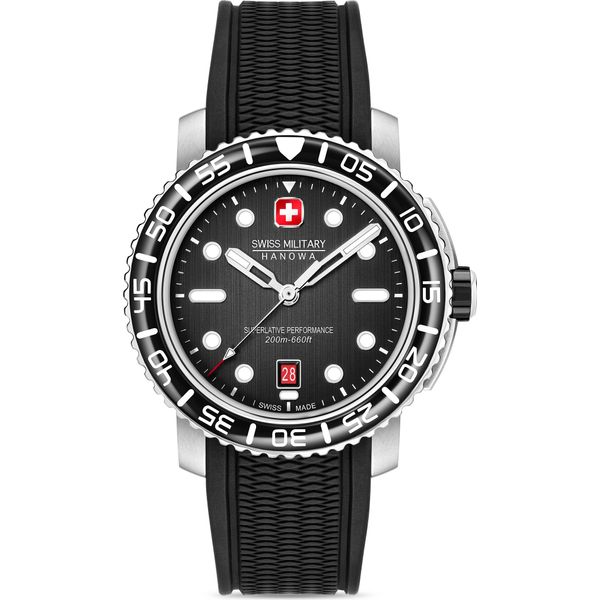 Swiss Military Hanowa - SMWGN0001701 - Orologio - Uomo - Quarzo - Black Marlin-image