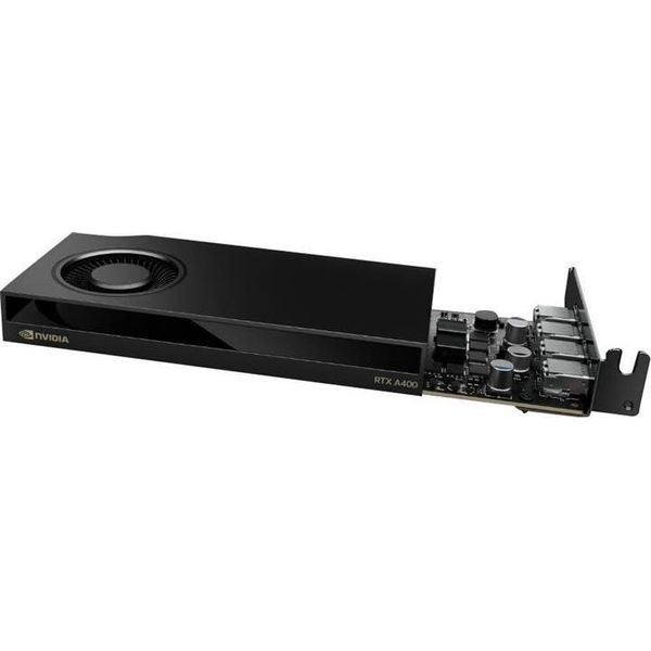 Nvidia A400 4GB GDDR6 64-Bit Low Profile Pcie 4.0 X8 Single Slot 4 X Mini Displayport 1.4A 50W Lp Bracket-image