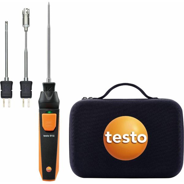 Sonda Di Temperatura Testo -20 - +50 °C Con Connessione Bluetooth® A Smartphone, Con Sonda Ad Aria, Con Sonda A Immersione/Penetrazione-image