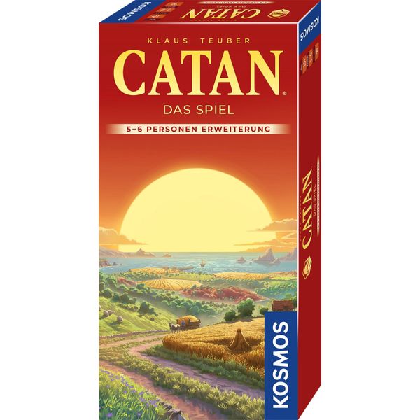 Kosmos Catan - Erweiterung Das Spiel, 5 - 6 Spieler, Strategiespiel, Gesellschaftsspiel, 685058-image