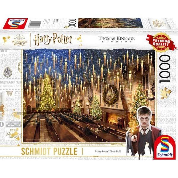 Schmidt Spielepoliuretano1000T Harry Potter - Sala Grande 0 0 Stk-image