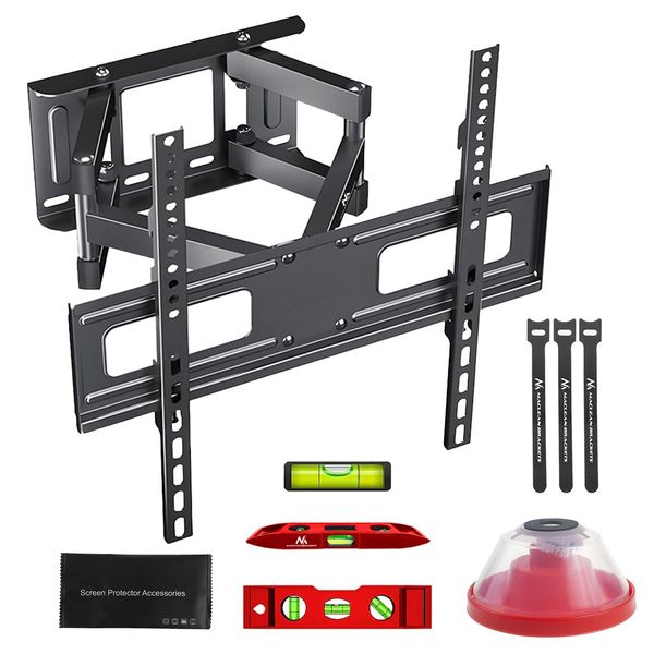 Supporto Tv 32-75'' 50Kg Regolabile Max Vesa 400X400 Nero MC-788 Maclean-image
