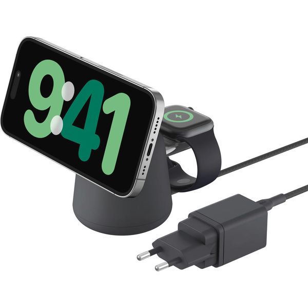 Belkin Wireless Boost Charge Pro Qi2 Ladestation 15W, Grigio.-image