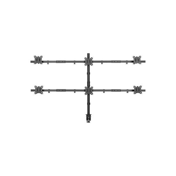 Speaka Professional SP-MM-1010 1 Pezzo Supporto Per Monitor 43,2 Cm 17" - 81,3 32"" Nero Ral (SP-9767248)"-image