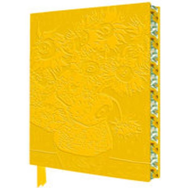 Vincent Van Gogh: Girasoli Taccuino Tascabile D'arte Artigianale (Flame Tree Journals)-image