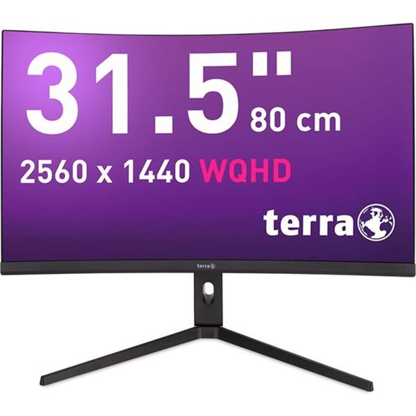 Monitor Per Computer Terra Terra 3285W 80 Cm (31,5") 2560 X 1440 Pixel Wide Quad Hd Lcd Nero"-image